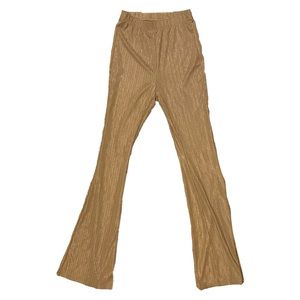 Brown Flare Leggings